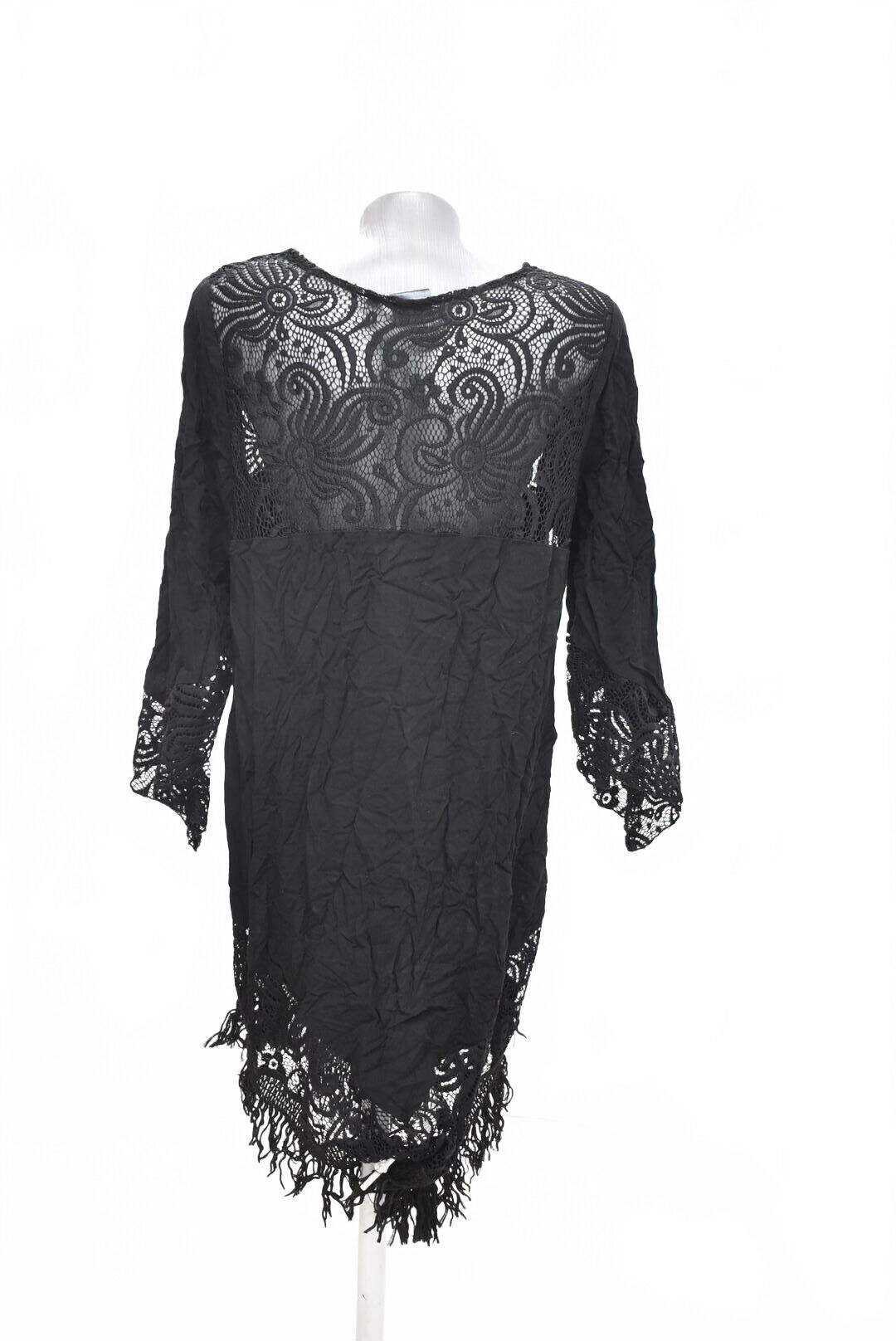 Dámske šaty Bonprix, farba čierna, veľkosť 44