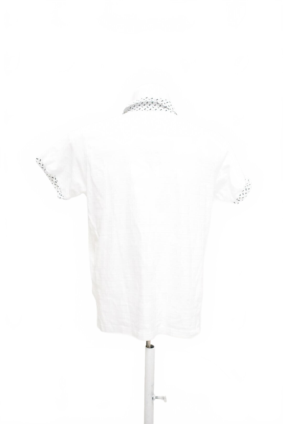 Pánské tričko Pierre Cardin bez potisku, barva bílá, velikost M