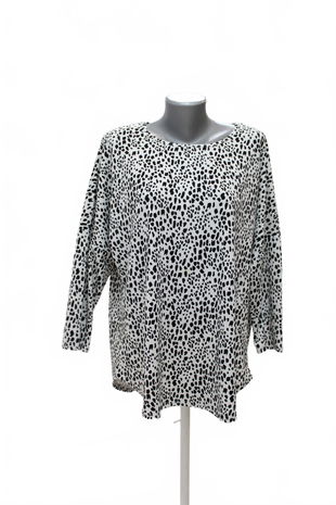 Dámské tričko Beloved bez potisku, barva vzorovaná, velikost 2XL