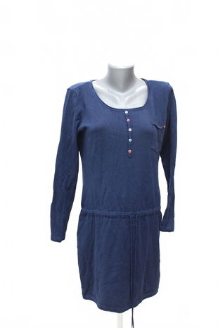 Dámske šaty John Baner, farba modrá, veľkosť 36