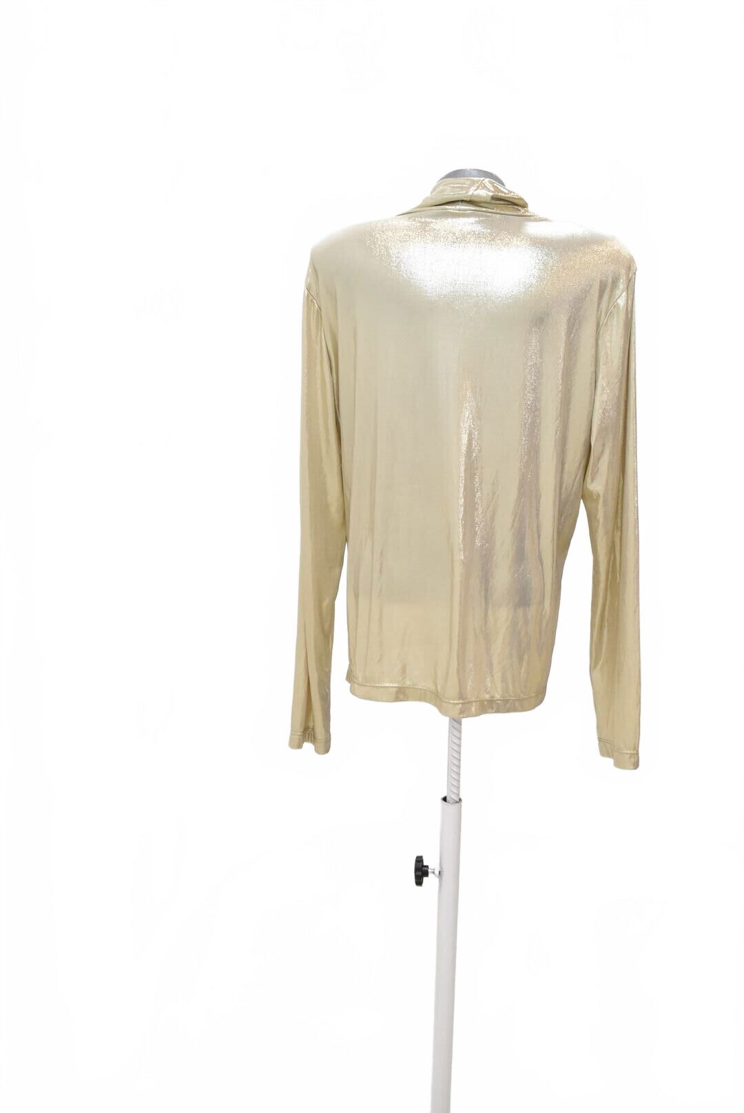 Dámské tričko H&M bez potisku, barva béžová, velikost XL