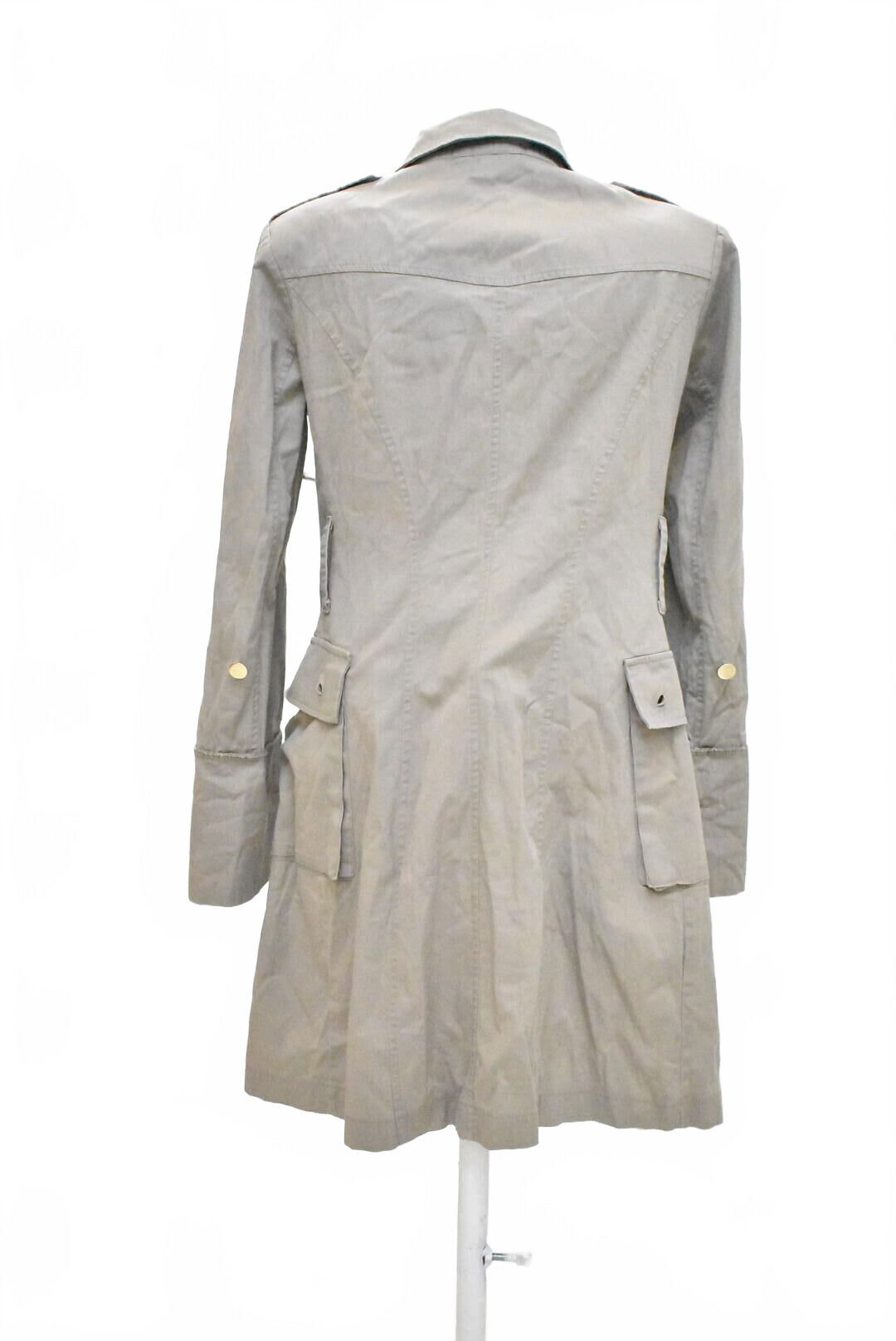 Dámsky kabát Rinascimento, farba béžová, veľkosť S