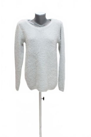 Dámsky sveter Colours Of The World, farba sivá, veľkosť S