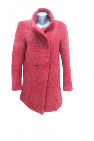 Dámsky kabát Only, farba červená, veľkosť M