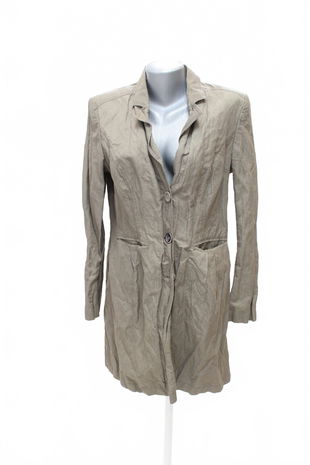 Dámska bunda Ashley Brooke, farba béžová, veľkosť L