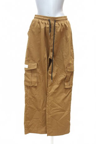 Dámske nohavice Shein, farba hnedá, veľkosť S