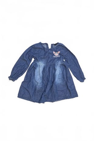 Dievčenské šaty Kiki & Koko, farba modrá, veľkosť 122