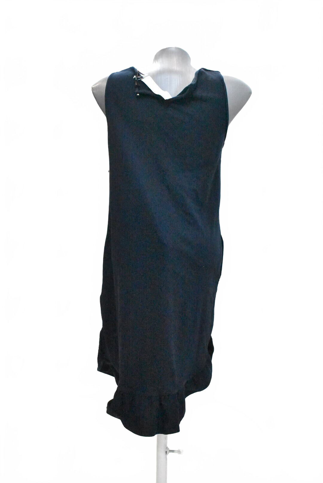 Dámske šaty Massimo Dutti, farba modrá, veľkosť XS