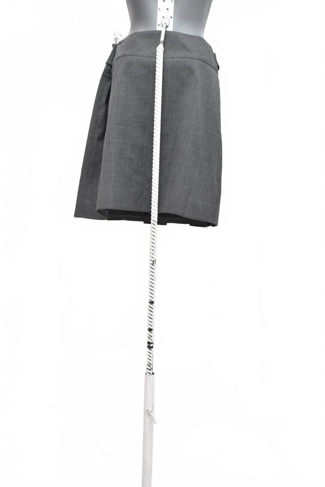 Dámska sukňa C&A, farba sivá, veľkosť 38