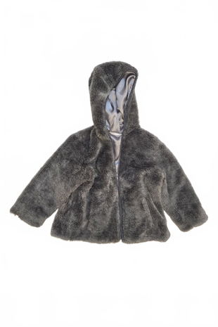 Dievčenská bunda Marks & Spencer, farba sivá, veľkosť 4-5 r