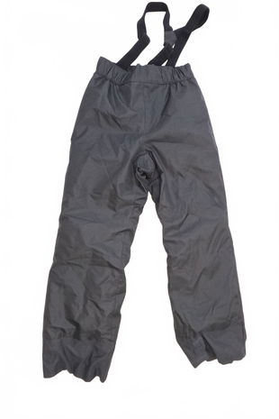 Chlapecké zimní kalhoty Decathlon, barva černá, velikost 152