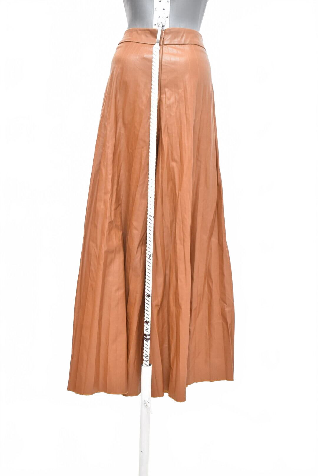 Dámske nohavice Shein, farba hnedá, veľkosť XS