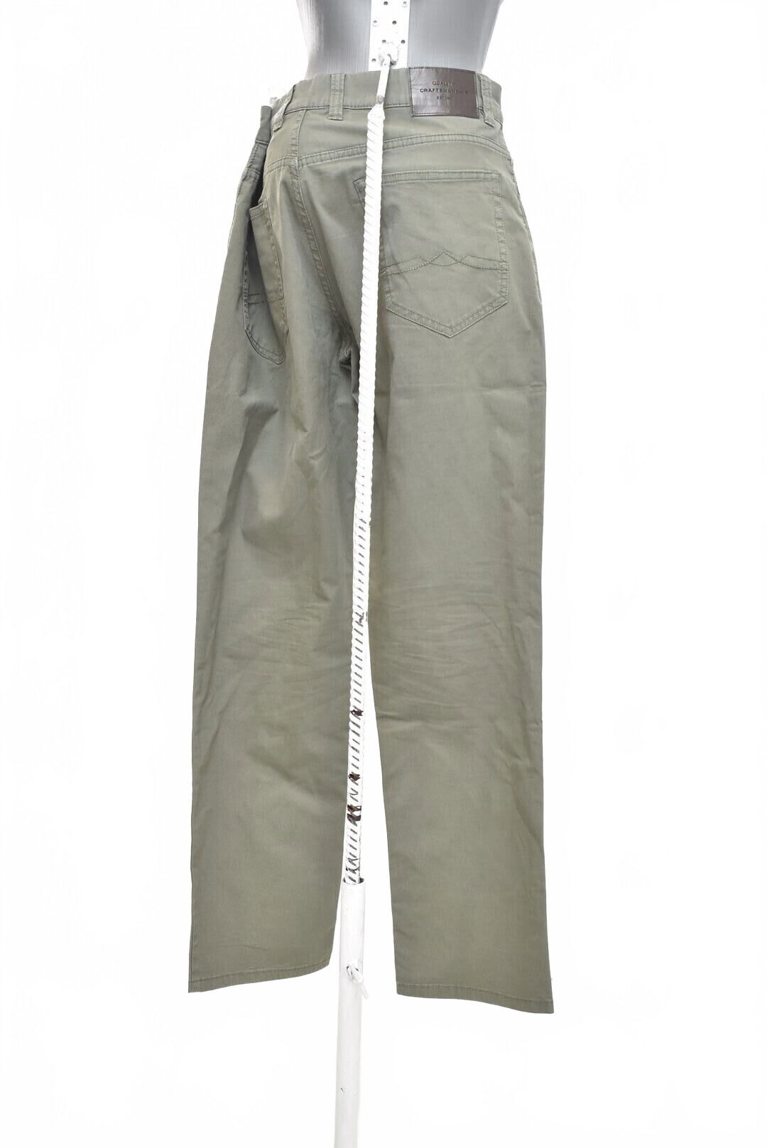 Pánské kalhoty C&A, barva khaki, velikost M