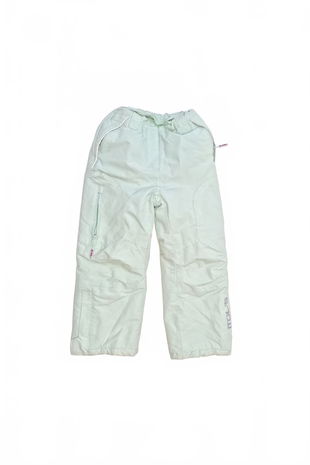 Dievčenské zimné nohavice Coccodrillo (Cdrl), farba zelená, veľkosť 116