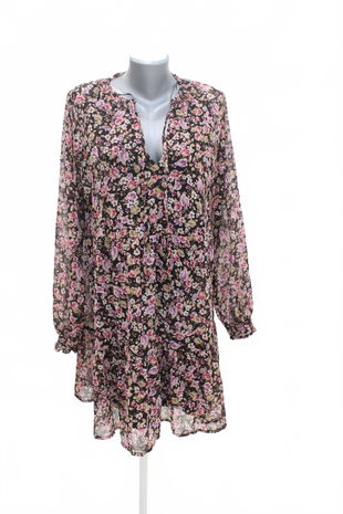 Dámske šaty Amisu, farba kvetovaná, veľkosť 42