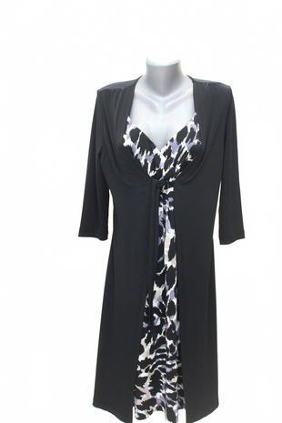 Dámske šaty Taifun, farba viacfarebná, veľkosť 40