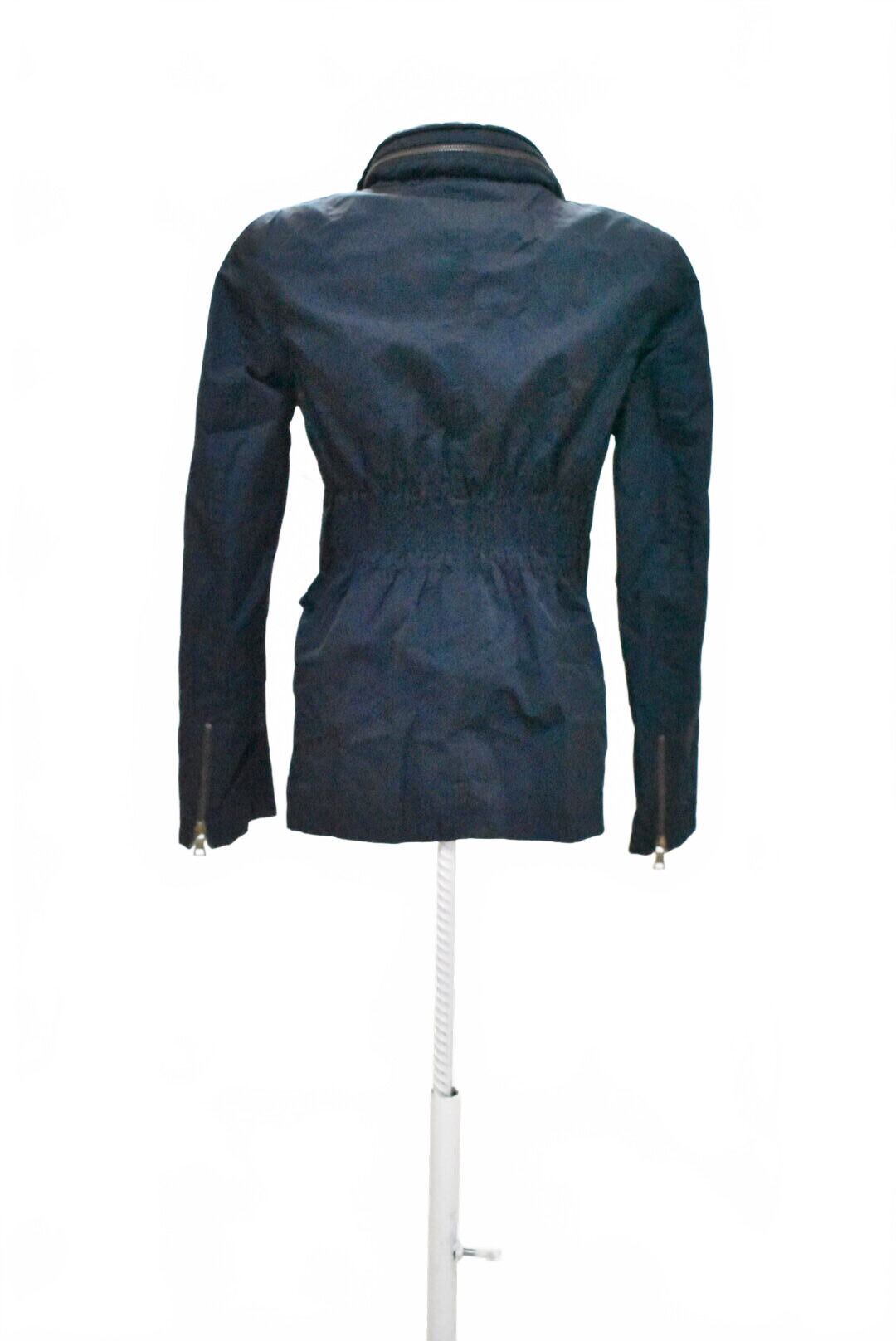 Dámska bunda Banana Republic, farba modrá, veľkosť XS