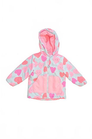 Dievčenská zimná bunda Genesis, farba viacfarebná, veľkosť 98