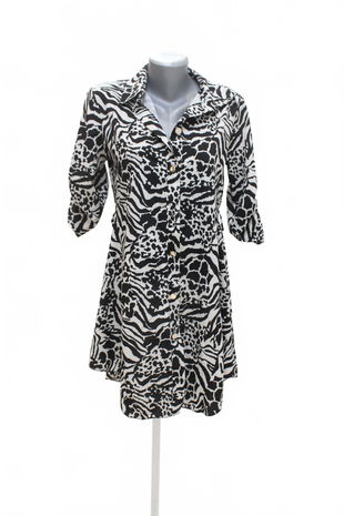 Dámske šaty New Collection, farba vzorovaná, veľkosť M