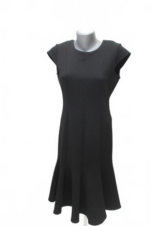 Dámske šaty Calvin Klein, farba čierna, veľkosť 34