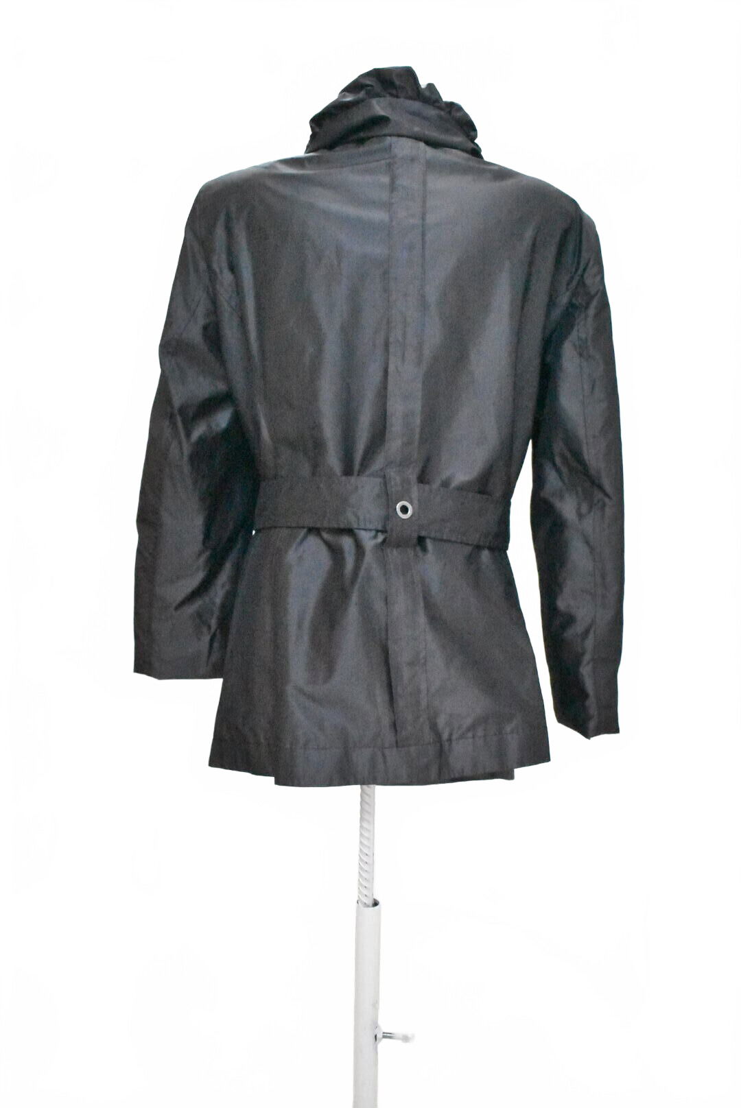 Dámský kabát Domenica Benso, barva šedá, velikost 46