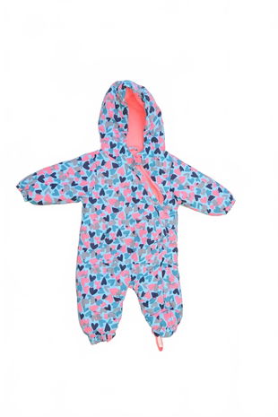 Dievčenská zimná kombinéza Genesis, farba vzorovaná, veľkosť 68