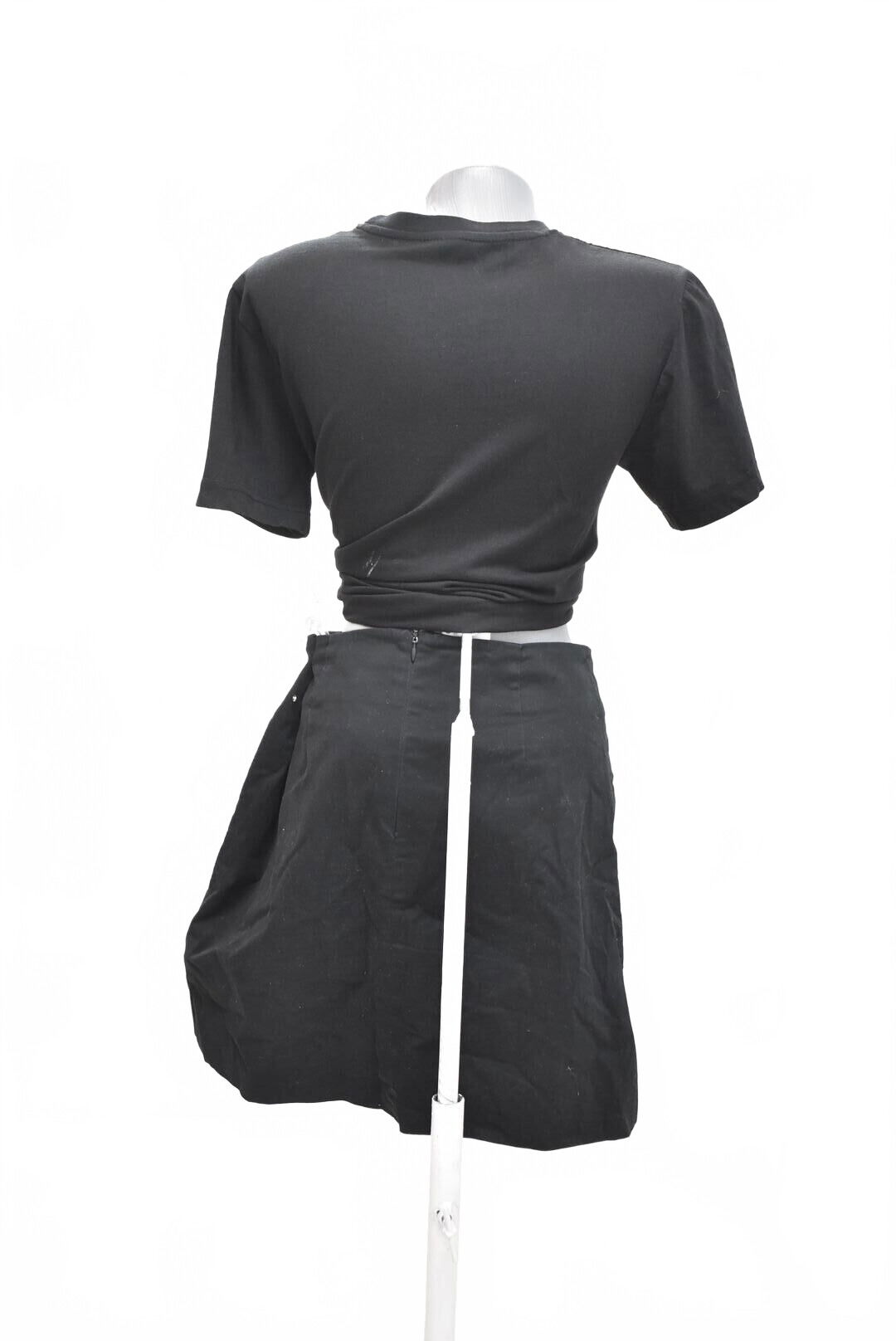 Dámska sukňa Amisu, farba čierna, veľkosť 40