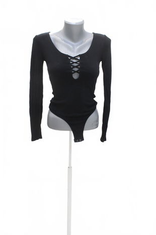 Dámske body Forever 21, farba čierna, veľkosť S