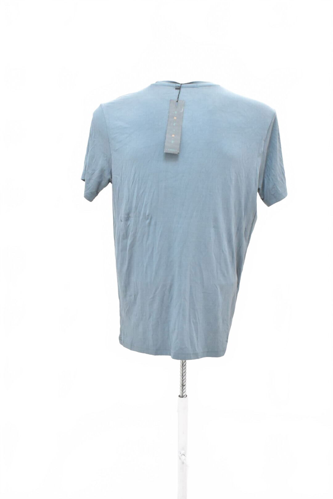 Pánské tričko Benter s potiskem, barva modrá, velikost M