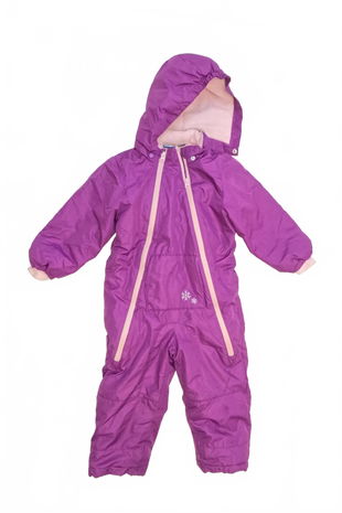 Dievčenská zimná kombinéza Lupilu, farba fialová, veľkosť 98