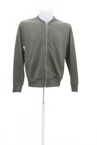 Pánská bunda H&M, barva khaki, velikost S