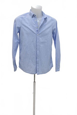 Chlapčenská košeľa C&A, farba modrá, veľkosť 176