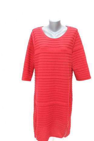 Dámské šaty Taifun, barva červená, velikost XL