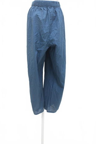 Dámské kalhoty Shein, barva modrá, velikost XL