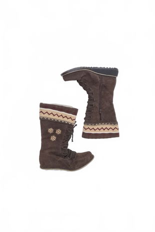 Dámské zimní boty Genesis, barva hnědá, velikost 39