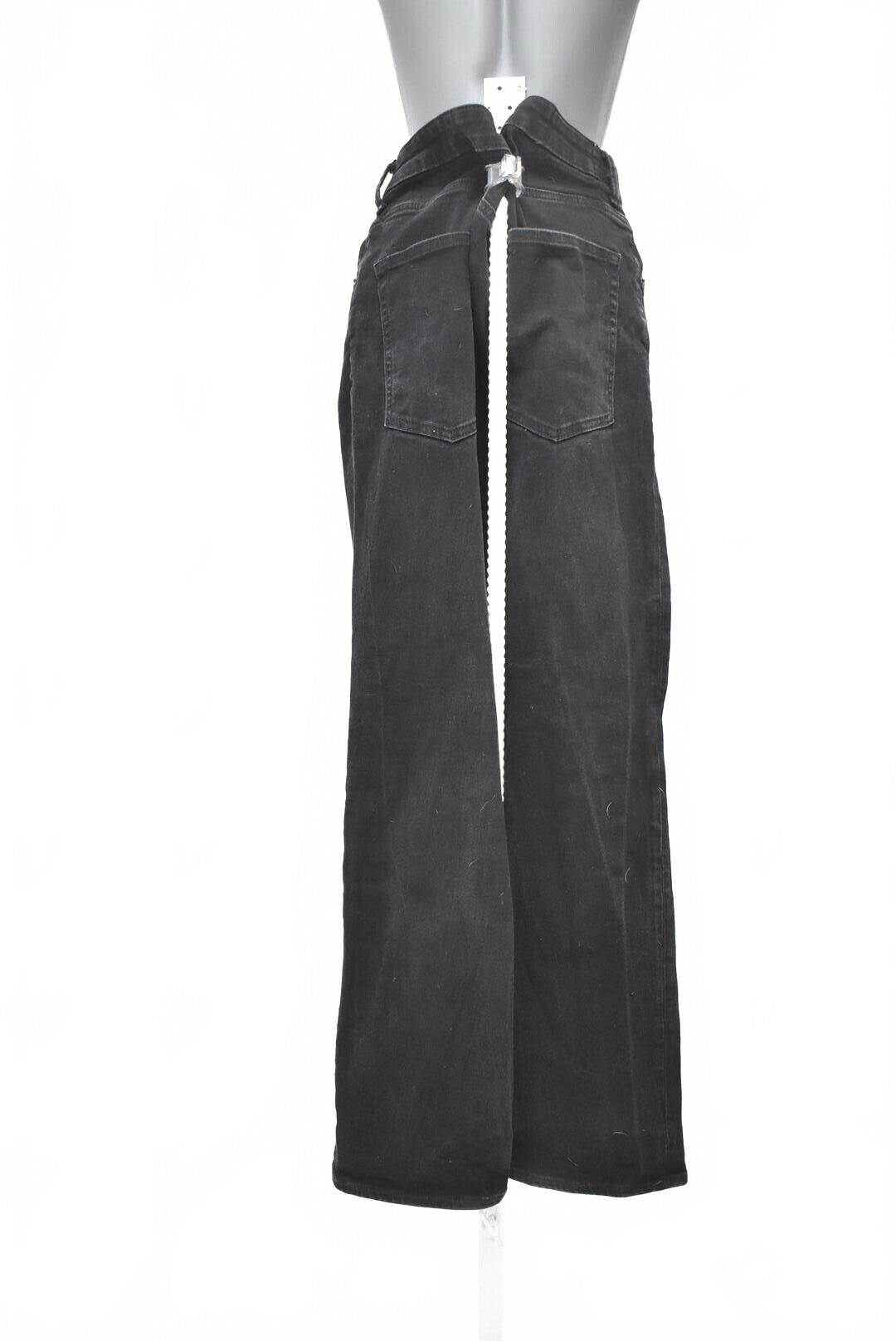 Pánské kalhoty H&M, barva černá, velikost XL