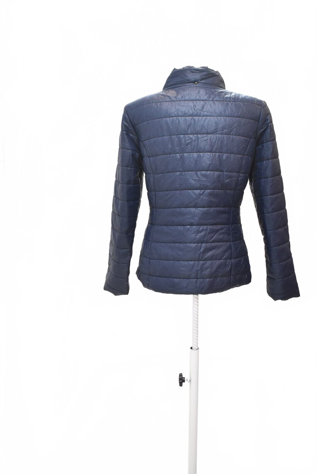 Dámska bunda Made In Italy, farba modrá, veľkosť S