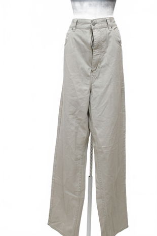 Pánské kalhoty Calvin Klein Jeans, barva béžová, velikost 2XL