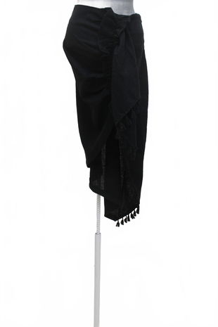 Dámska sukňa Trendyol, farba čierna, veľkosť 42