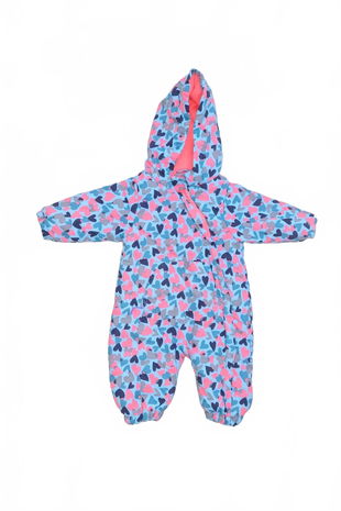 Dievčenská zimná kombinéza Genesis, farba vzorovaná, veľkosť 68