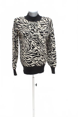 Dámsky sveter Laura Torelli, farba vzorovaná, veľkosť S