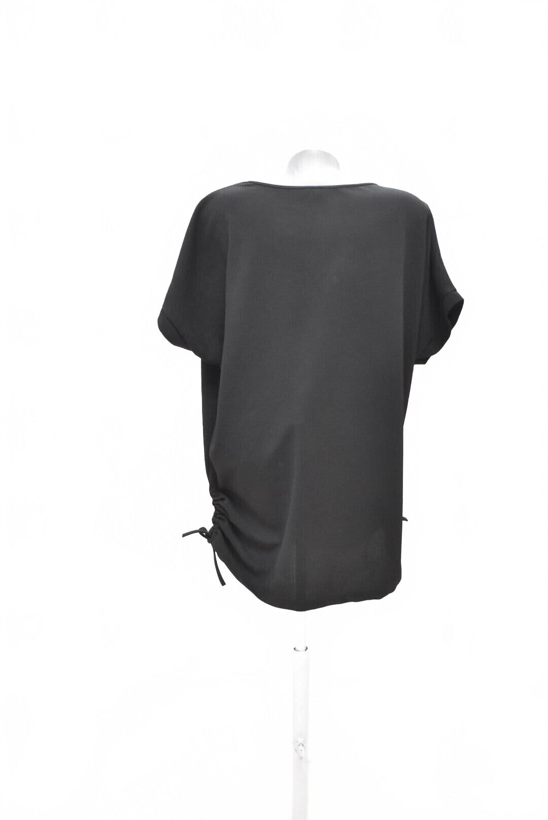 Dámské tričko New Collection s potiskem, barva černá, velikost 2XL