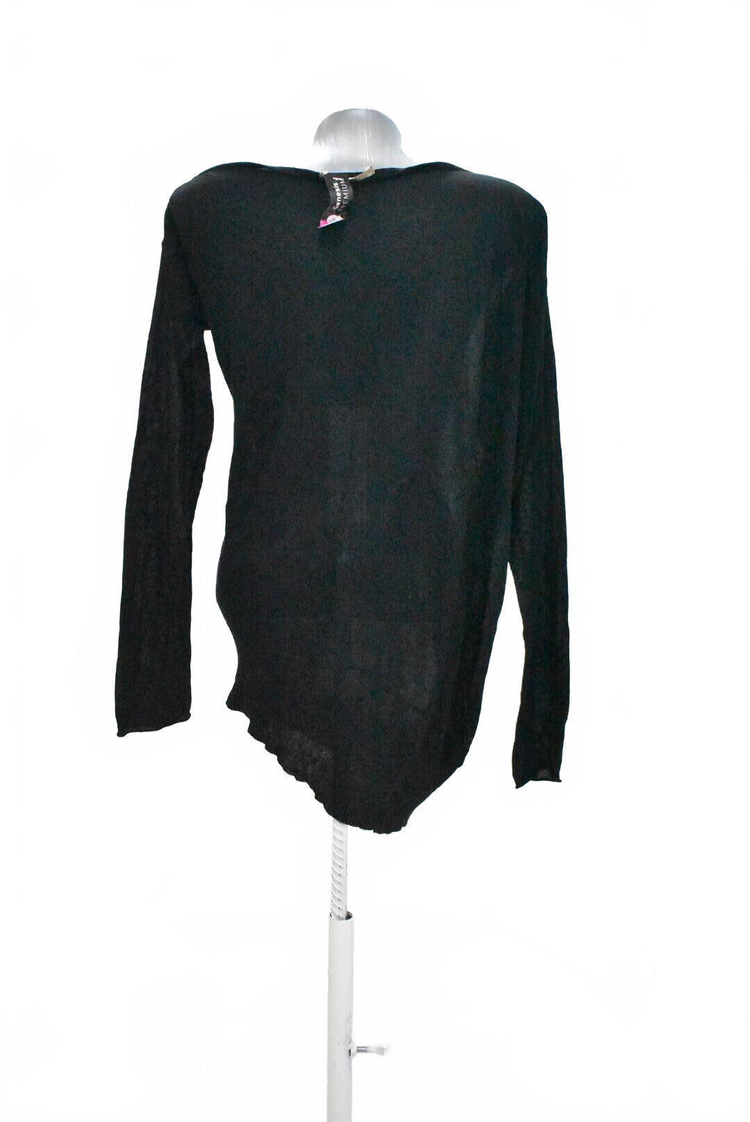 Dámske tričko Gaudí bez potlače, farba čierna, veľkosť S