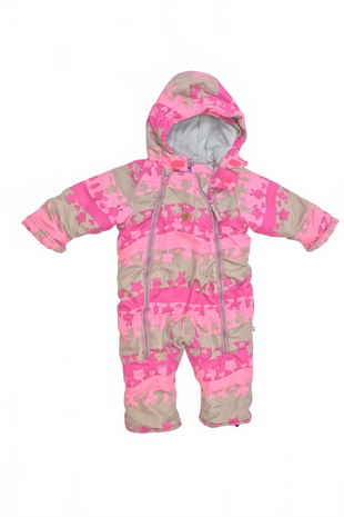 Dievčenská zimná kombinéza Genesis, farba vzorovaná, veľkosť 68