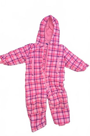 Dievčenská zimná kombinéza Lupilu, farba vzorovaná, veľkosť 86