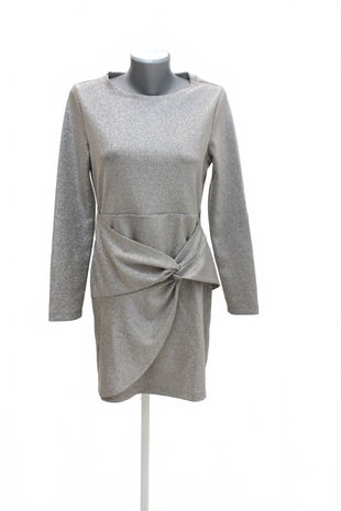 Dámske šaty Esmara, farba strieborná, veľkosť 40