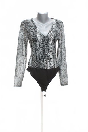 Dámské body Amisu, barva vzorovaná, velikost XL