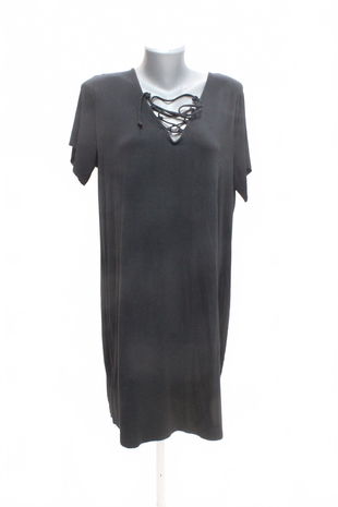 Dámske šaty Rainbow, farba čierna, veľkosť 44