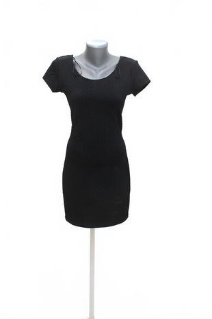 Dámske šaty H&M, farba čierna, veľkosť 38