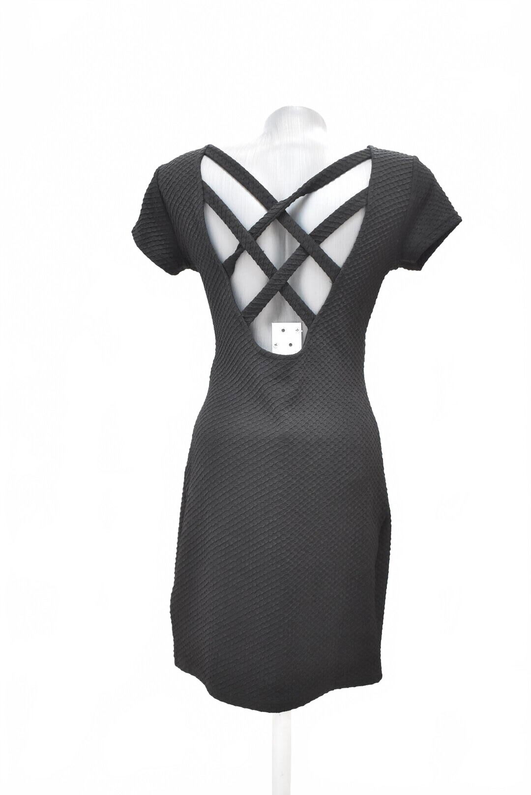 Dámske šaty H&M, farba čierna, veľkosť 38